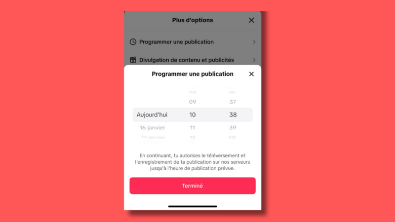 Sur TikTok, il est désormais possible de planifier des vidéos depuis l’application mobile