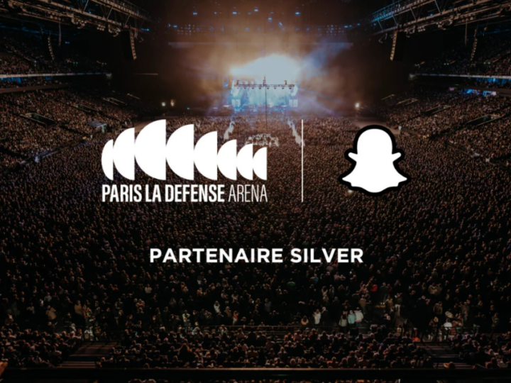 En 2025, Snapchat devient un partenaire de Paris La Défense Arena