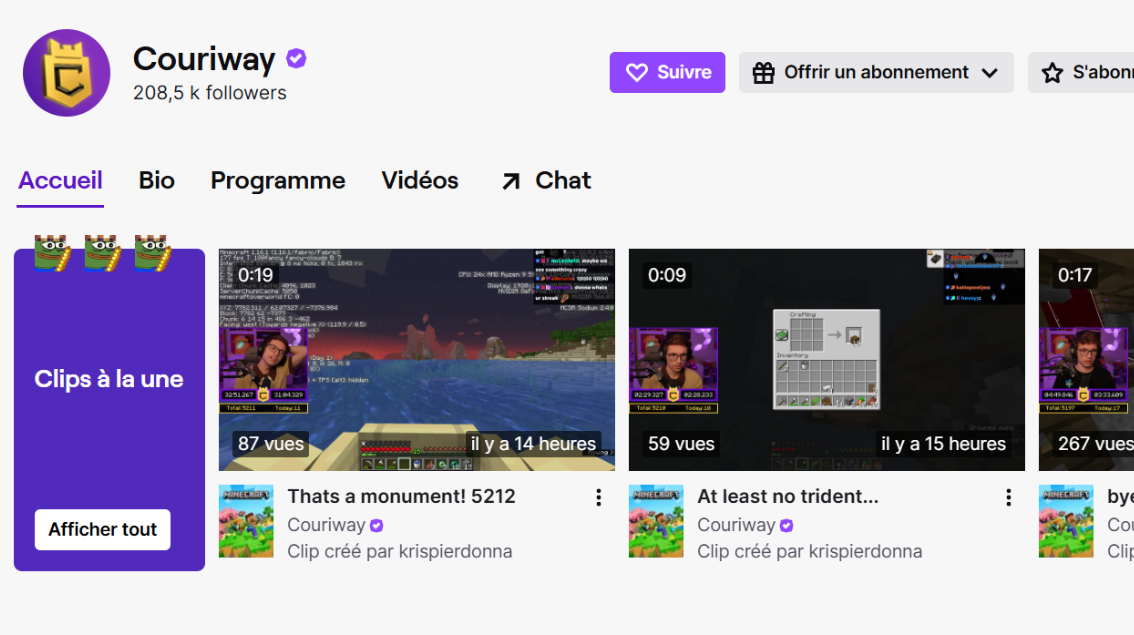 Twitch restreint le stockage des hightlights, et ça déplaît aux streamers