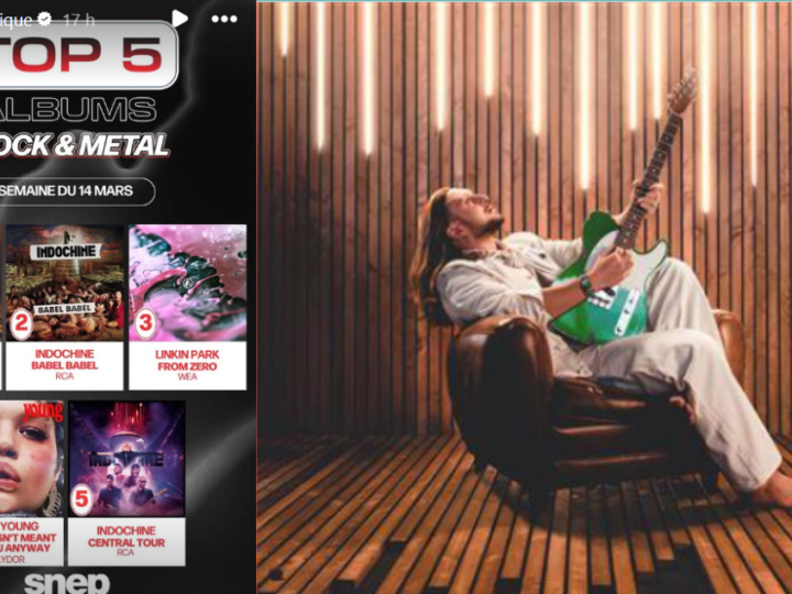 L’EP « Le But du Je » de McFly occupe la première place de Top Rock & Métal de la semaine