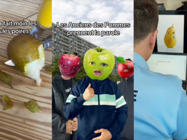 Pomme ou poire ? La guerre des fruits sur TikTok, expliquée