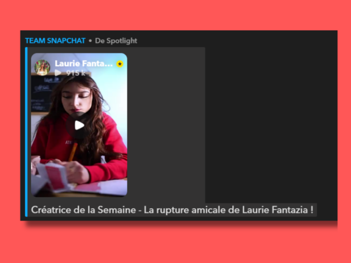 Chaque semaine, Snapchat met en avant un créateur, voici comment