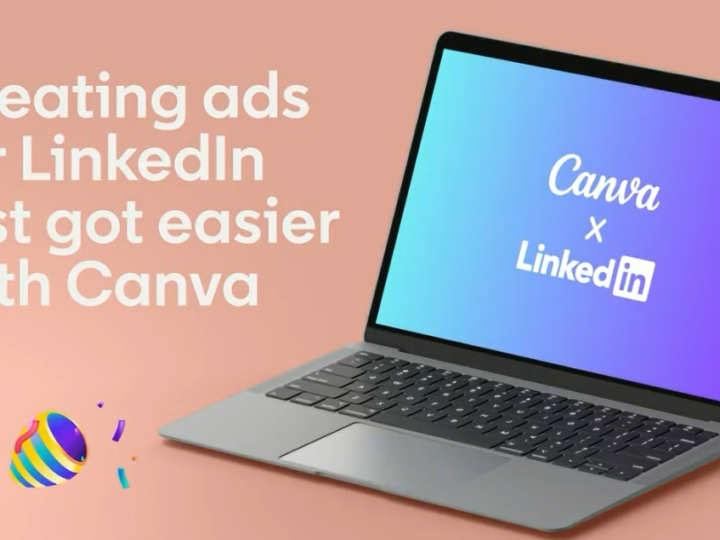Canva imagine des modèles pour créer des vidéos sur LinkedIn