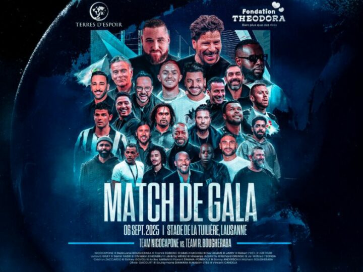 Nico Capone et Redouane Bougheraba organisent un match caritatif en Suisse