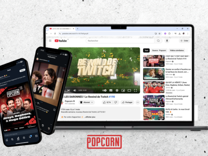 Popcorn est de retour et se présente désormais comme un média