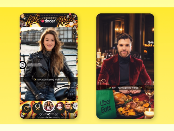 Snapchat annonce l’arrivée des Lenses sponsorisées générées par l’intelligence artificielle