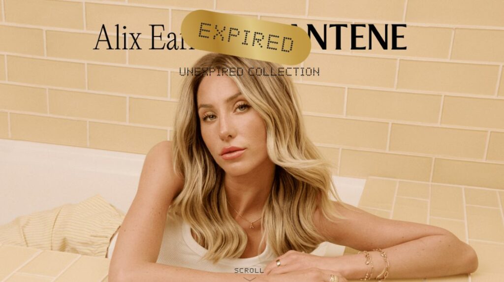 alix-earle-campagne-unexpired-pantene