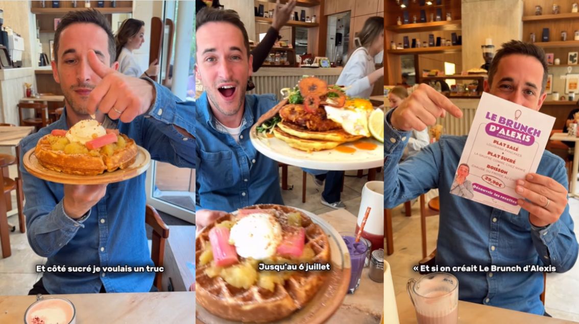 Le Paris d’Alexis imagine son propre brunch dans un restaurant parisien