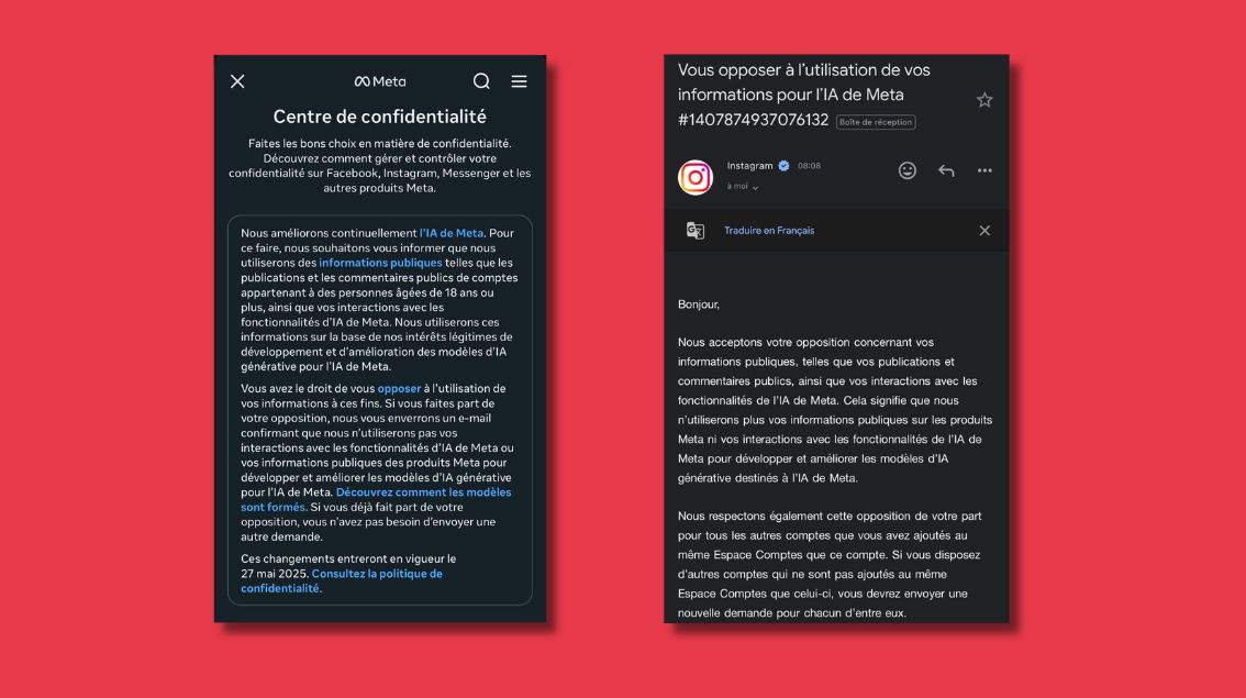 Comment refuser que Meta collecte vos données pour améliorer son intelligence artificielle?