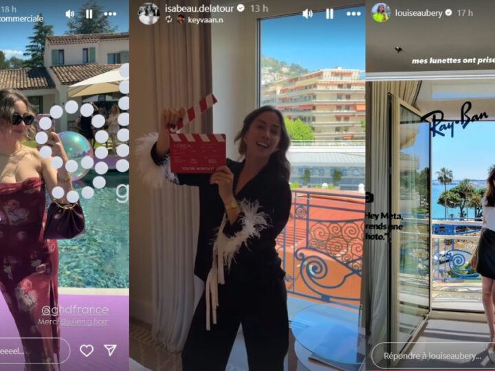 Louise Aubery, Isia, Isabeau Delatour… Que font les influenceurs à Cannes?