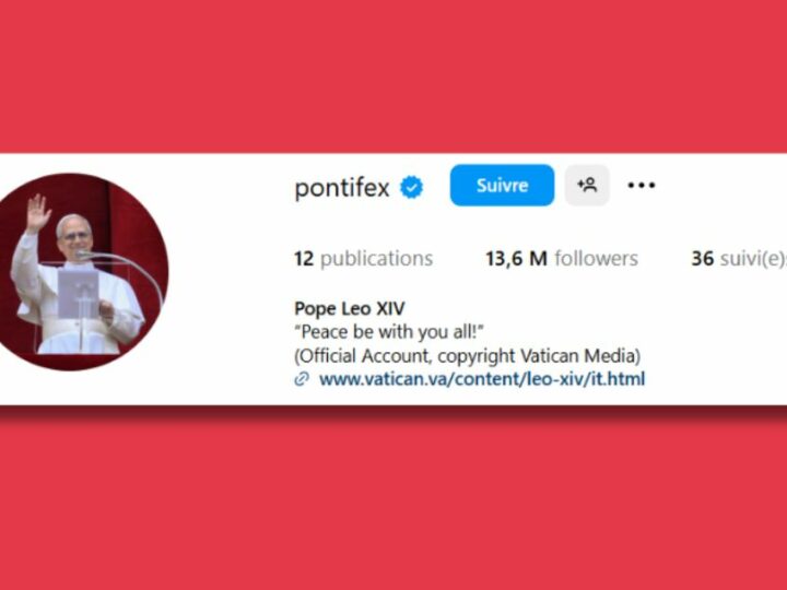 Le Pape Léon XIV ouvre son propre compte Instagram pour « maintenir sa présence en ligne »
