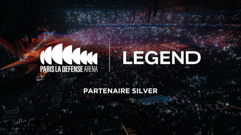 Paris La Défense Arena annonce un partenariat avec Legend Media