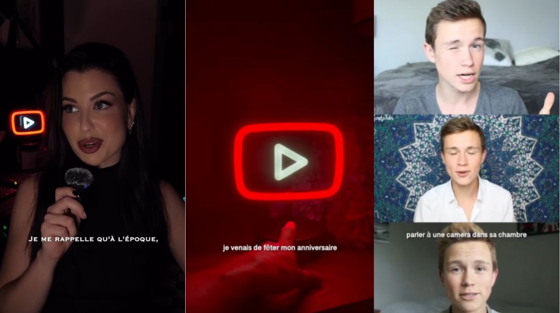 Pour YouTube, ces créateurs reviennent avec nostalgie sur leur parcours