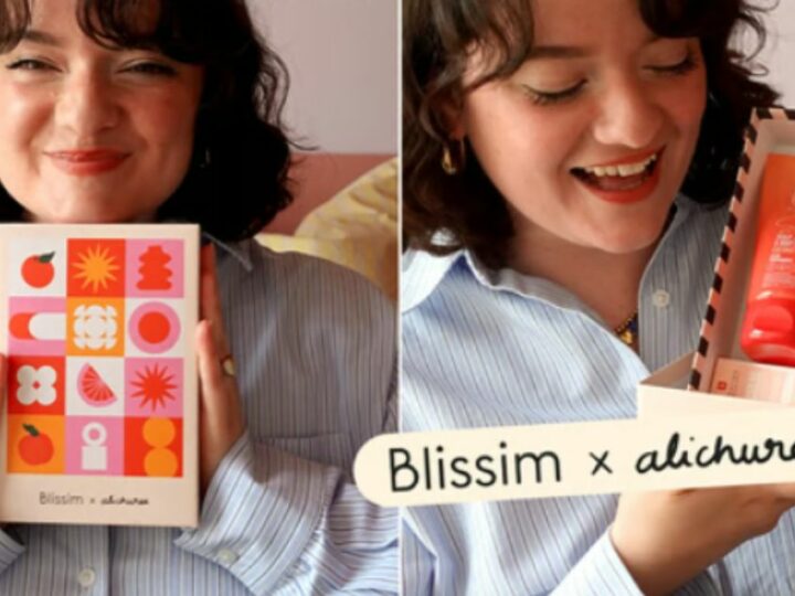 La créatrice de contenu Alichuree présente la box qu’elle a illustré pour Blissim
