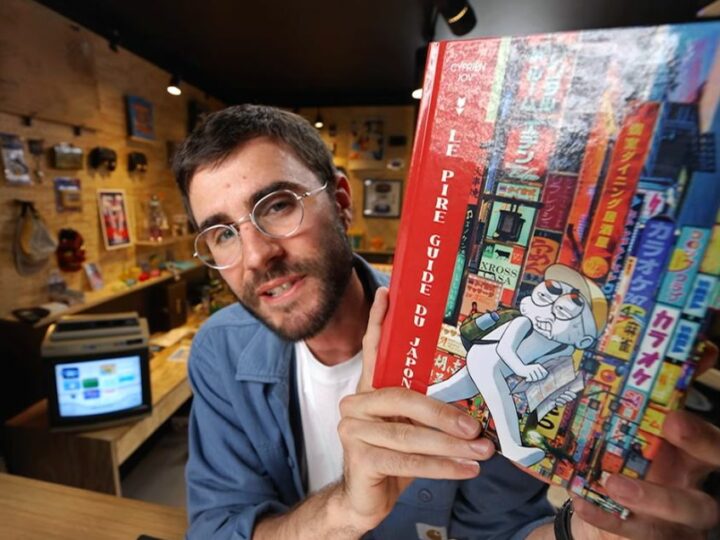 Cyprien présente sa nouvelle bande dessinée, « Le pire guide du Japon »