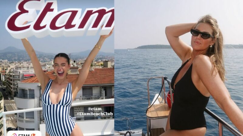 À Nice, Etam imagine son Beach Club avec des influenceuses