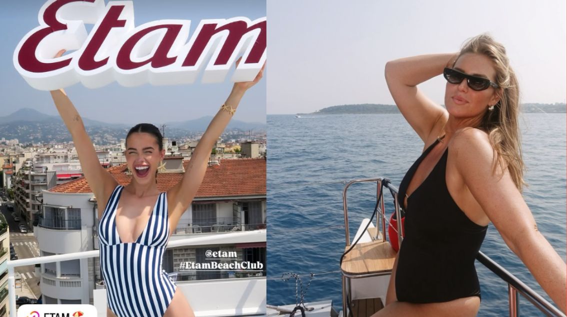 À Nice, Etam imagine son Beach Club avec des influenceuses