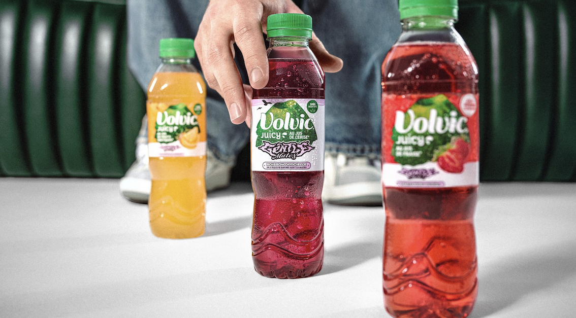 Gentle Mates présente sa boisson officielle avec Volvic Juicy