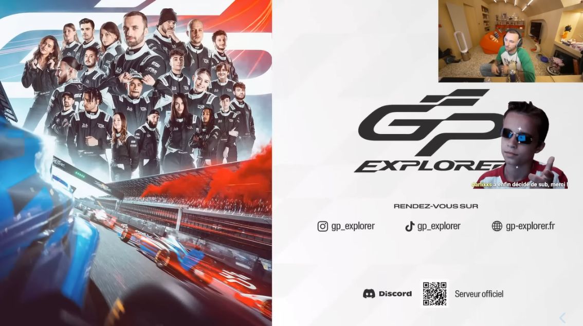 Nouveaux participants, billetterie, animation… Que faut-il retenir du live de Squeezie sur le GP Explorer 3?