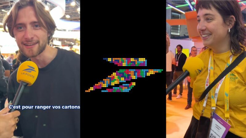 La Poste s’associe à Tetris et imagine une série d’activations à VivaTech et sur les réseaux sociaux