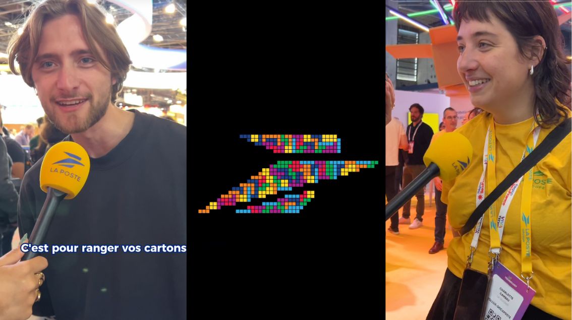 La Poste s’associe à Tetris et imagine une série d’activations à VivaTech et sur les réseaux sociaux