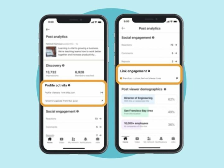 LinkedIn ajoute de nouvelles statistiques pour analyser les publications