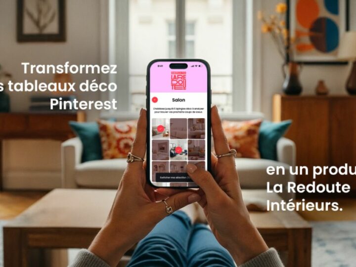 Avec Pinterest, La Redoute lance une plateforme pour donner vie aux inspirations des utilisateurs