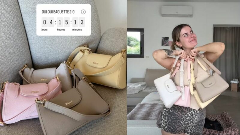Romy dévoile sa nouvelle collection de sacs, avec sa marque Glacé