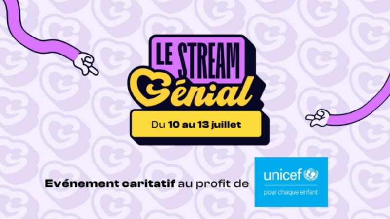 Une cinquantaine de streamers vont participer au Stream Génial, un live caritatif sur Twitch