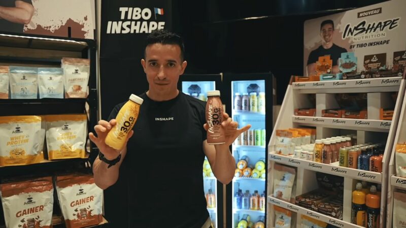 InShape Nutrition, la marque de Tibo InShape est présente dans tous les Carrefour