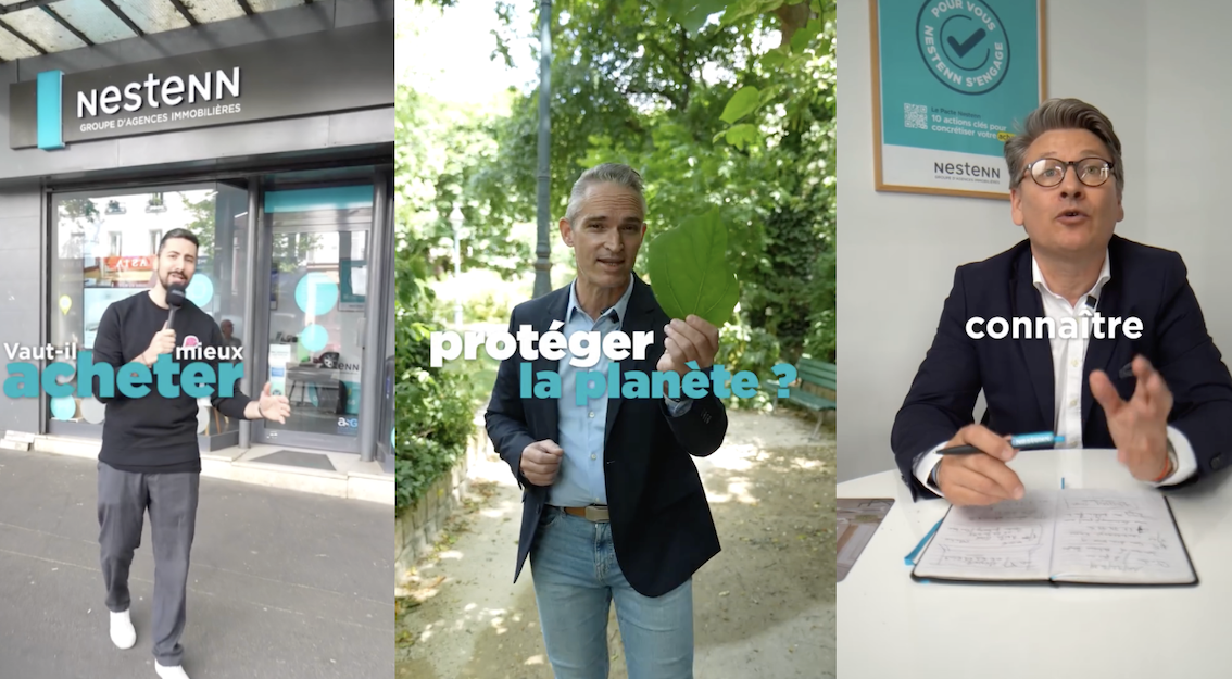 Les agences immobilières Nestenn veulent moderniser leur prise de parole sur les réseaux sociaux