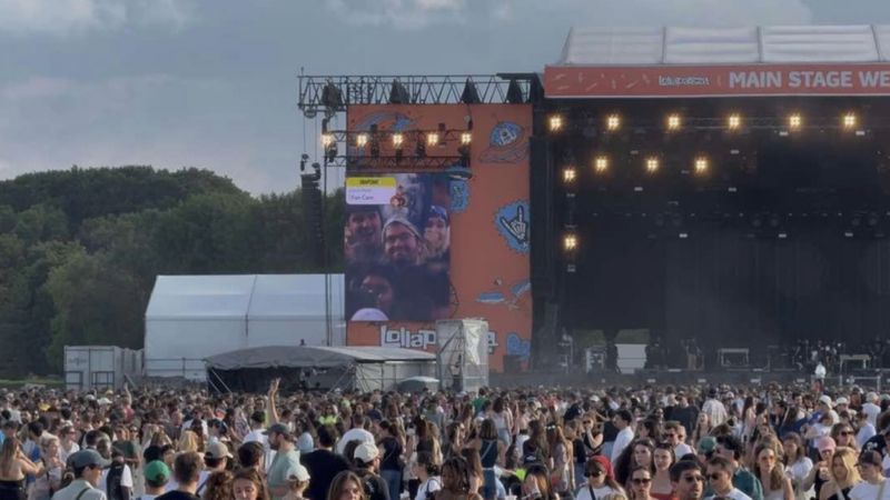 Snapchat a investi Lollapalooza avec sa propre Fan Cam