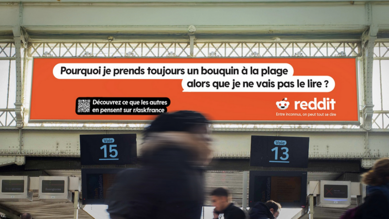 À quoi ressemble la première campagne de pub de Reddit en France ?