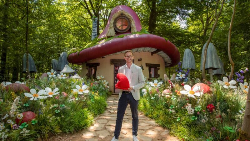 Pour la sortie du film Les Schtroumpfs, AirBnb dévoile une maison champignon