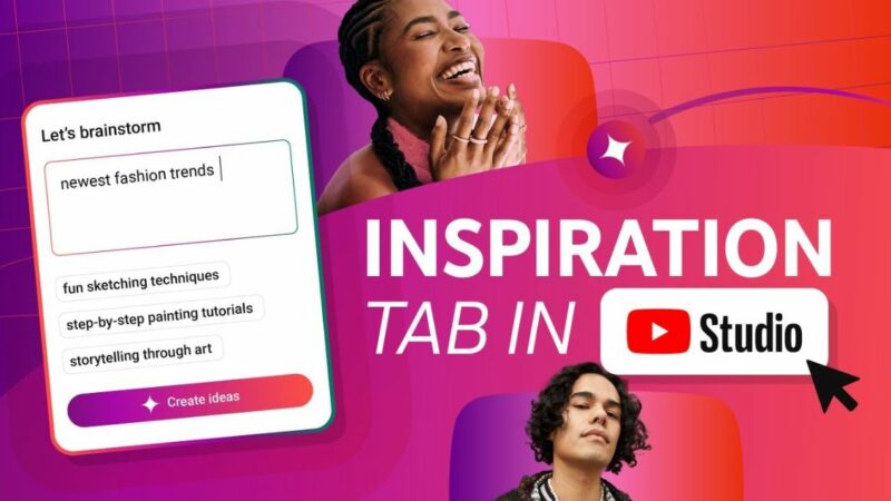 À quoi sert « Inspiration », le nouvel onglet du YouTube Studio?