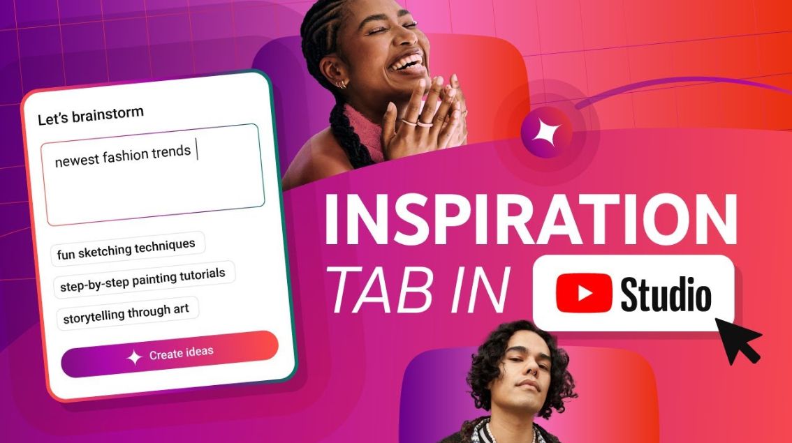 À quoi sert « Inspiration », le nouvel onglet du YouTube Studio?