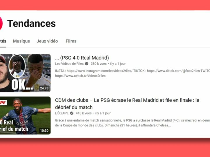 YouTube va faire disparaître son onglet « Tendances »
