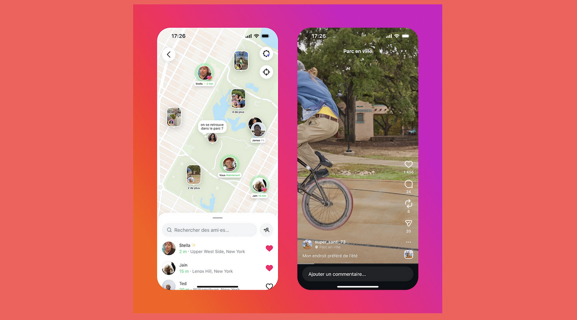 Friend Map d’Instagram, tout ce qu’il faut savoir