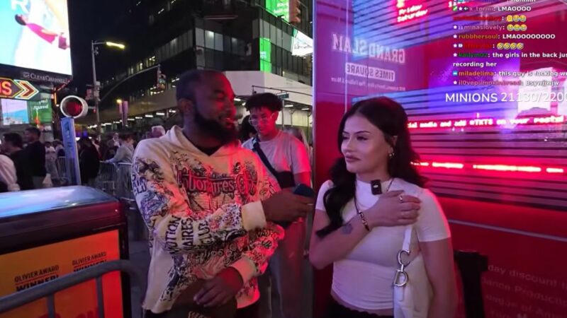 À New York, les streamers investissent Times Square pour leurs contenus