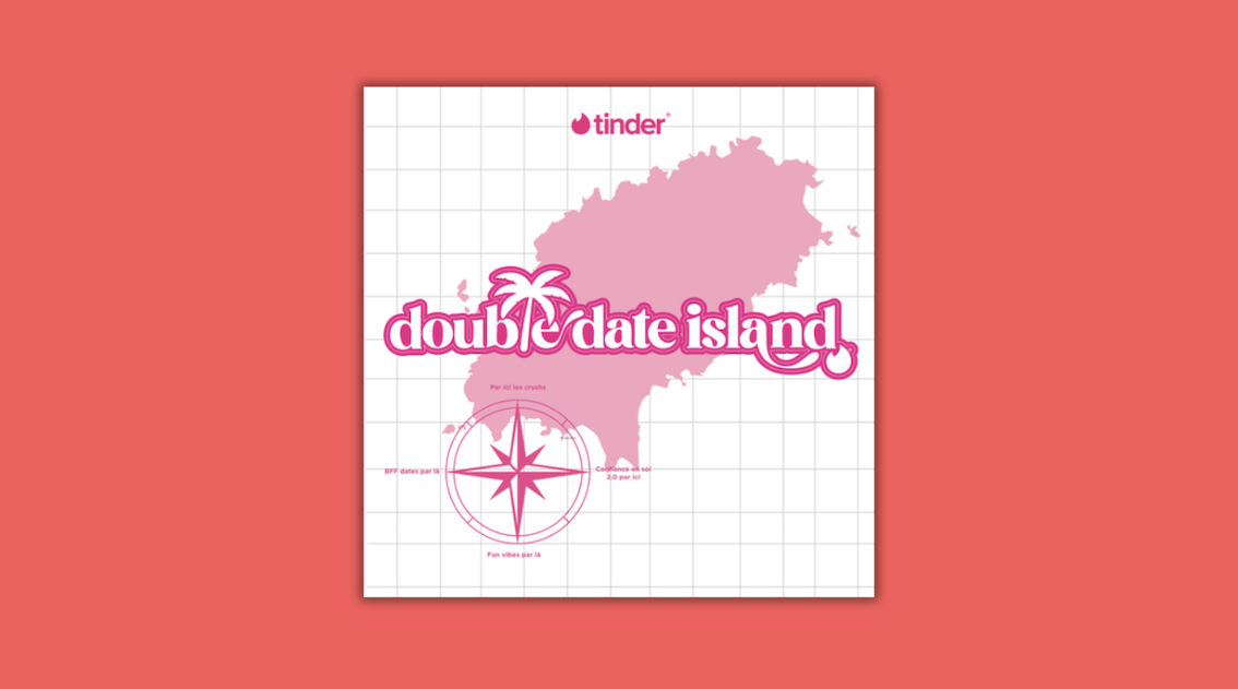 Avec Tinder, 8 duos de créateurs de contenu s’envolent à Ibiza pour un double date