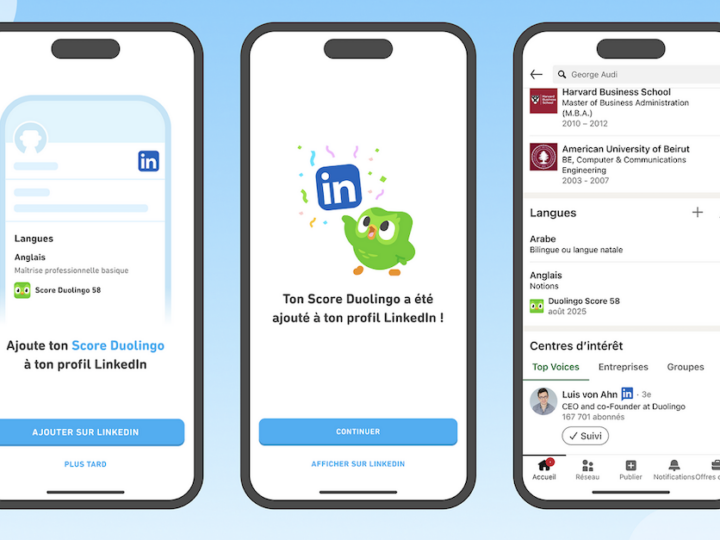 Duolingo s’associe à LinkedIn, voici pourquoi