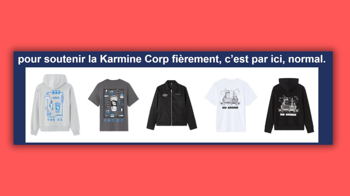 Avec Celio, la Karmine Corp signe une deuxième collection de vêtements