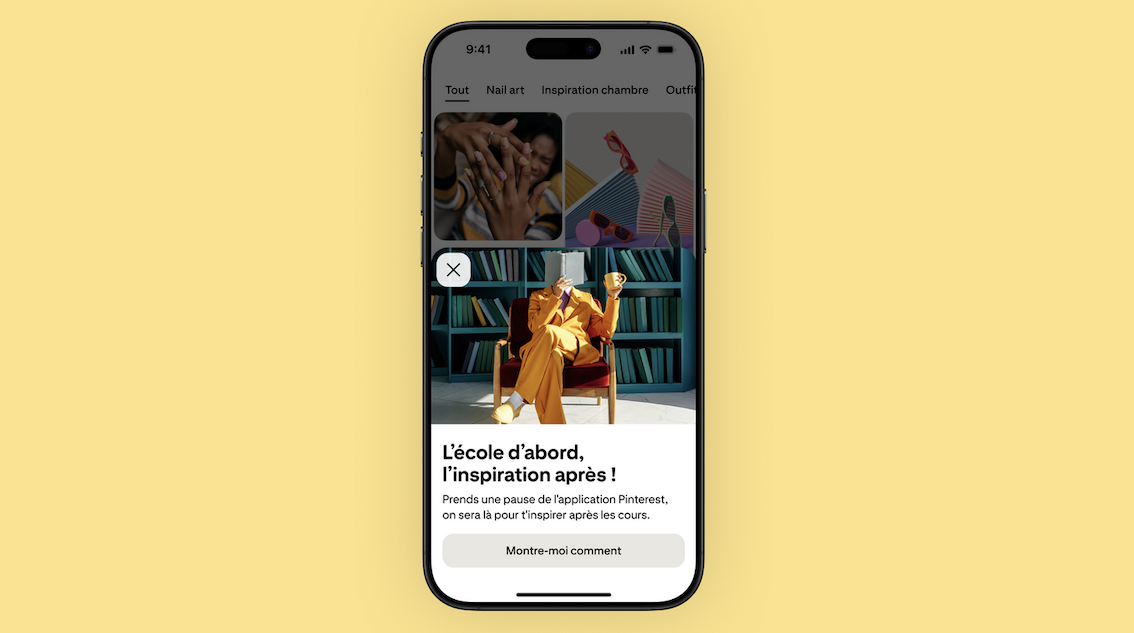 Pinterest veut aider les jeunes à « adopter de meilleures habitudes en ligne »