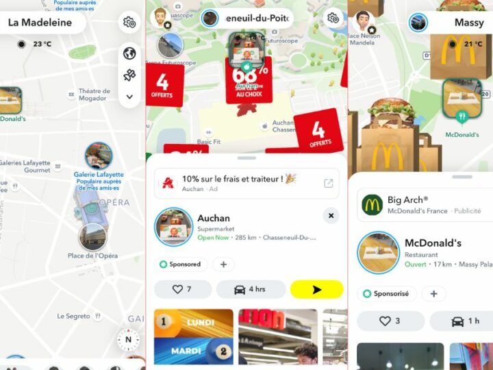 Les « Promoted Places » débarquent sur Snapchat en France