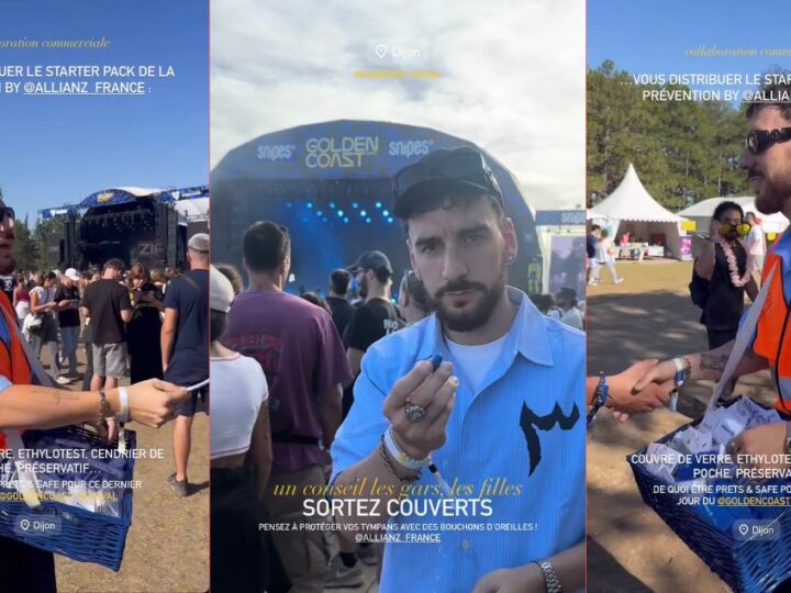 Au Golden Coast Festival, Raska et Allianz font de la prévention