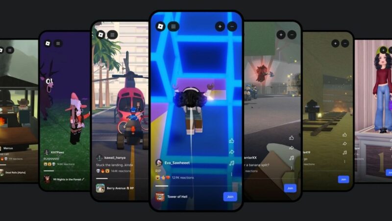 Roblox lance son propre fil d’actualité à la TikTok