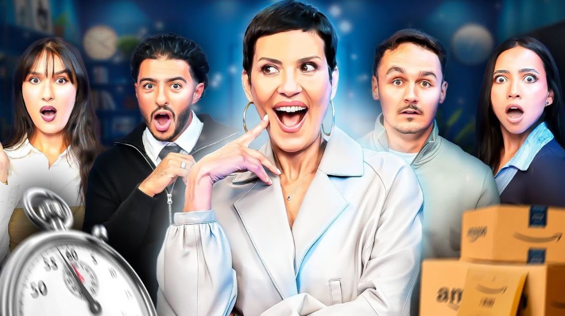 Pour les Jours Flash Prime d’Amazon, Cristina Cordula imagine un concept sur YouTube