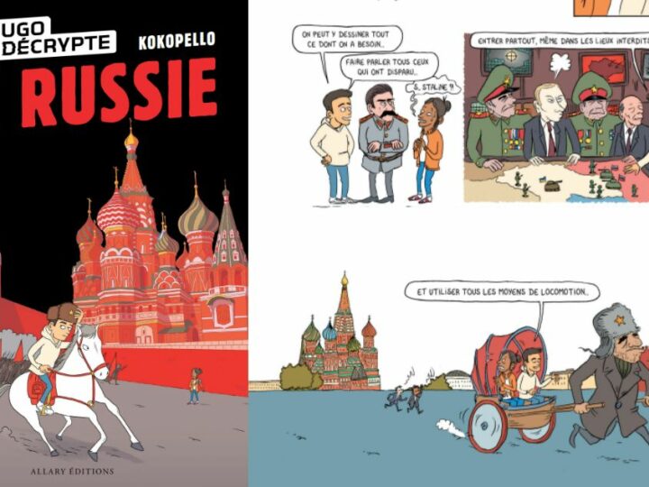 Hugo Décrypte dévoile sa première bande dessinée d’actualité sur l’histoire de la Russie