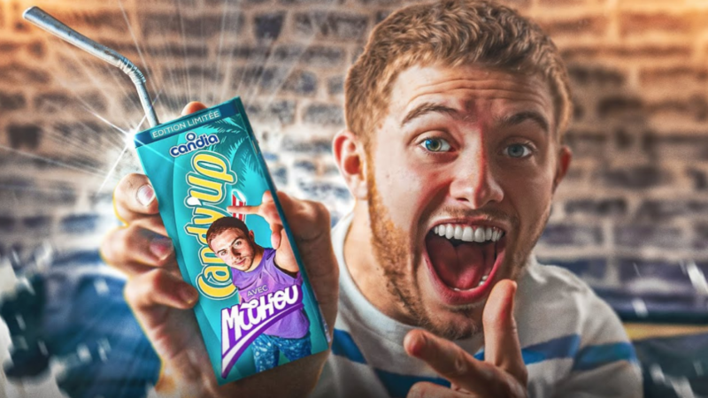 Michou dévoile une collection de vêtements avec Candy’Up