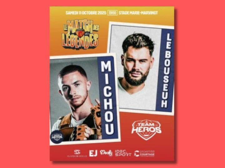 Pour les 40 ans du Mans FC, Michou sponsorise un match de football caritatif avec Mealy